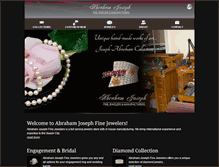 Tablet Screenshot of abrahamjosephfinejewelers.com